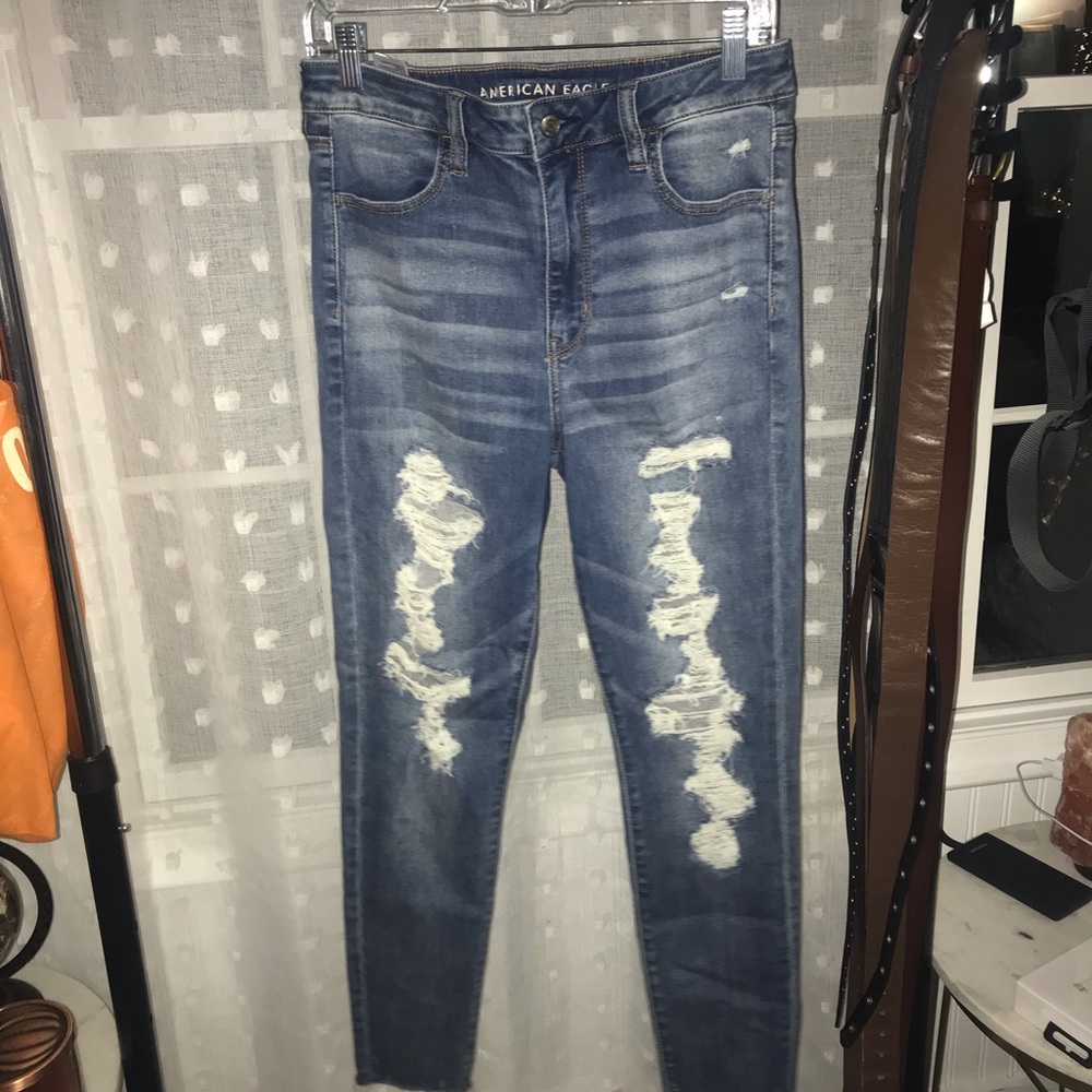 American Eagle Next level stretch jeans med wash
